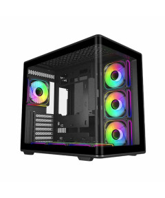 Cooler Master Elite 600 ARGB ATX Mid Tower Case - Black