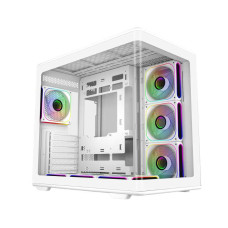 Cooler Master Elite 600 ARGB ATX Mid Tower Case - White