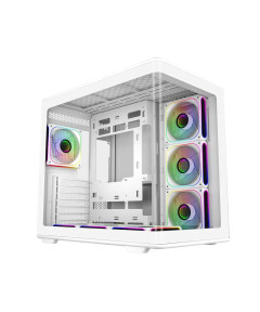 Cooler Master Elite 600 ARGB ATX Mid Tower Case - White