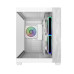 Cooler Master Elite 481 Wood ARGB Mini Tower Gaming Cabinet - White