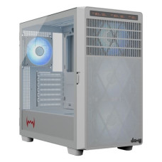 Dawg Y 804 ARGB ATX Mid Tower Cabinet - White