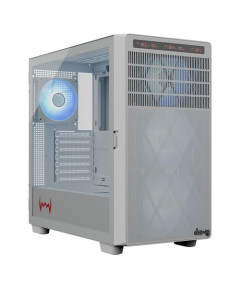 Dawg Y 804 ARGB ATX Mid Tower Cabinet - White