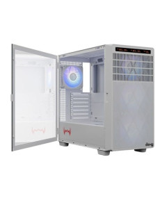 Dawg Y 804 ARGB ATX Mid Tower Cabinet - White
