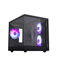 Zebronics Argo Cube Gaming Cabinet - Black