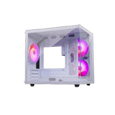 Zebronics Argo Cube Gaming Cabinet - White