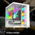 Zebronics Argo Cube Gaming Cabinet - White