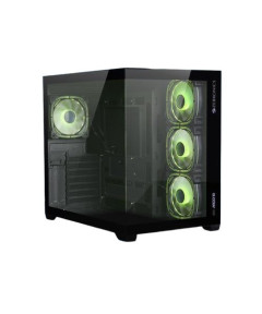 Zebronics Argo 10 Mini Tower Gaming Cabinet - Black