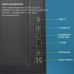 Zebronics Argo 10 Mini Tower Gaming Cabinet - Black