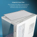 Zebronics Argo 10 Mini Tower Gaming Cabinet - White