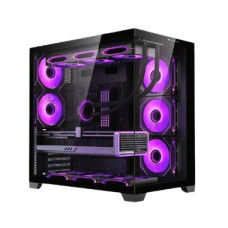 Zebronics Drakon 5 Mid Tower Premium Gaming Cabinet - Black