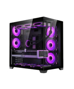 Zebronics Drakon 5 Mid Tower Premium Gaming Cabinet - Black