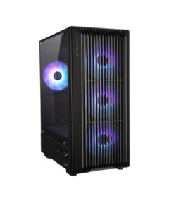 Zebronics Icer Mini Tower Premium Cabinet - Black