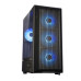 Zebronics Icer Mini Tower Premium Cabinet - Black