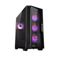 Zebronics Nebula-G Mid Tower Gaming Cabinet - Black