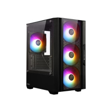 Zebronics Cora G Mid-Tower Gaming Cabinet - Black