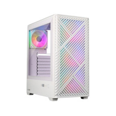 Zebronics Drift Mid-Tower Gaming Cabinet - White