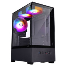 Zebronics Robust Mid-Tower Gaming Cabinet - Black