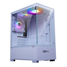 Zebronics Robust Mid-Tower Gaming Cabinet - White