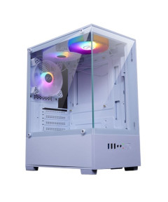 Zebronics Robust Mid-Tower Gaming Cabinet - White