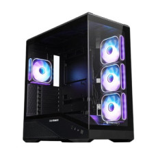 Zebronics Titan X1 Mid-Tower Premium Gaming Cabinet - Black