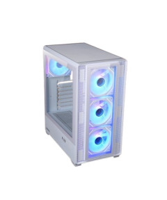 Zebronics Venator G Mid-Tower Gaming Cabinet - White