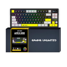 Ant Esports Apex 200 Wireless ARGB Keyboard - Black