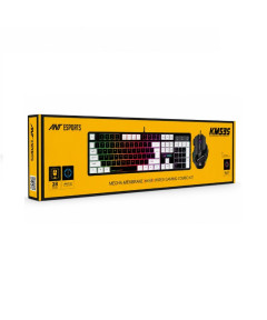 Ant Esports KM535 Wired Gaming Keyboard & Mouse - Black