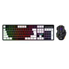 Ant Esports KM535 Wired Gaming Keyboard & Mouse - Black