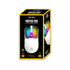 Ant Esports Virtus100 Wired Gaming Mouse - White