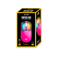 Ant Esports Virtus100 Wired Gaming Mouse - Pink