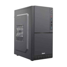FOXIN DEZIRE AESTHETIC BLACK MID TOWER PC CABINET WITH SMPS