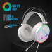 Zebronics Zeb-Blitz White Wired USB, Dolby Atmos, RGB Led, Simulated 7.1 Surround Sound Gaming Headphones With Mic