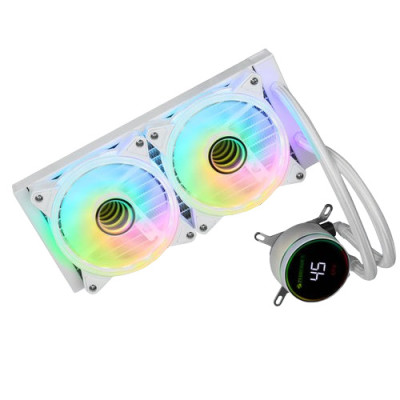 Zebronics AIO240TW 240mm AIO Liquid Cooler - White