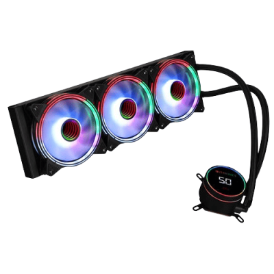 Zebronics AIO360TB 360mm AIO Liquid Cooler - Black