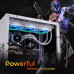 Zebronics AIO360TW 360mm AIO Liquid Cooler - White