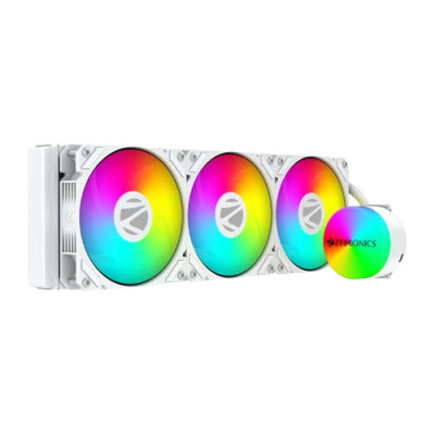 Zebronics AIO360VW 360mm AIO Liquid Cooler - White