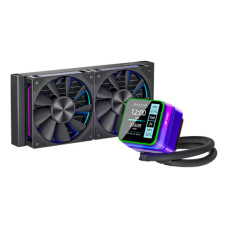 Ant Esports Glacius-240D ARGB CPU Liquid Cooler with LCD Display