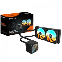 Gigabyte Gaming 240 ARGB CPU Liquid Cooler - Black