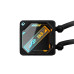 Gigabyte Gaming 360 ARGB CPU Liquid Cooler - Black