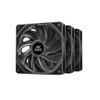 Ant Esports Darkflow 3x120mm Cabinet Fan - Black