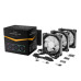 Ant Esports Infinity Flow ARGB - 120mm PWM Cabinet Fan Triple Pack