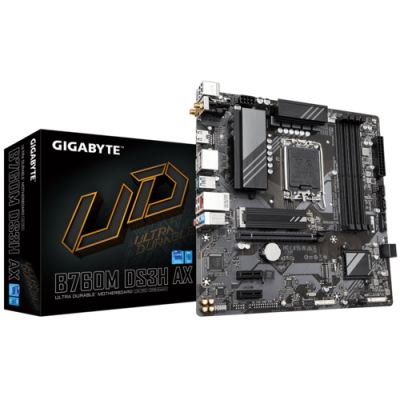 Gigabyte B760M DS3H AX (Wi-Fi) Micro ATX Motherboard