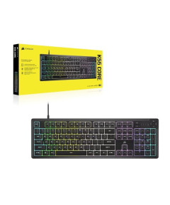 Corsair K55 CORE RGB Gaming Keyboard - Black