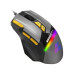 Ant Esports GM333 Optical Gaming Mouse - Black + Yellow + Grey