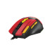 Ant Esports GM333 Optical Gaming Mouse - Black + Yellow + Red