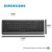 HP 1F0C8PA Bluetooth Full-size Keyboard and Optical Mouse Set