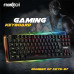 FRONTECH KB-0014 Black Wired Gaming Keyboard With Multicolor RGB Backlight