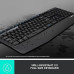 Logitech MK345 Wireless Keyboard and Mouse Set Full-Sized Keyboard with Palm Rest and Comfortable Right-Handed Mouse