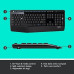 Logitech MK345 Wireless Keyboard and Mouse Set Full-Sized Keyboard with Palm Rest and Comfortable Right-Handed Mouse