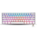 ZEBRONICS Zeb-Max Ninja 61 Keys Wireless Mechanical Keyboard - White